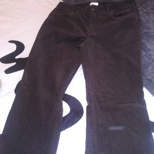 Loft womens size 12 brown corduroy pants